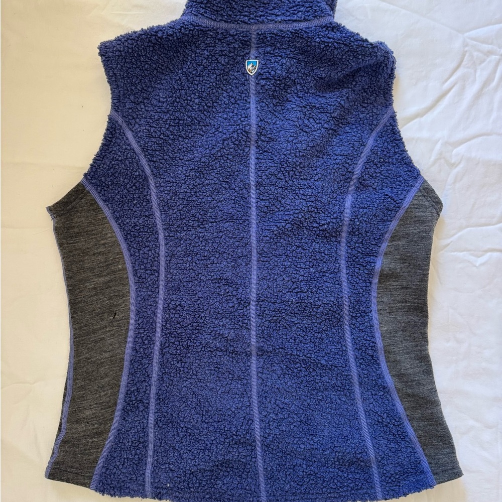 Kuhl purple wool vest womens size L - Picture 6 of 7